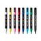 8 Paint Markers, 3M Fine Posca Markers with Reversible Tips, Posca Marker Set of Acrylic Paint Pens | Posca Pens for Art Supplies, Fabric Paint, Fabric Markers, Paint Pen, Art Markers